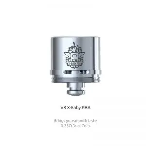 SMOK TFV8 X-Baby RBA Coils,0.35ohm (1pc/pack)