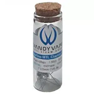 Superfine MTL Clapton Prebuilt Coil Ni80 30GA+38GA