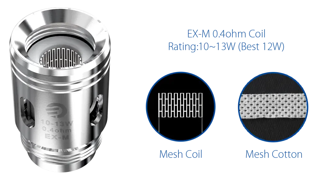 Joyetech EX-M 0.4ohm Mesh Head