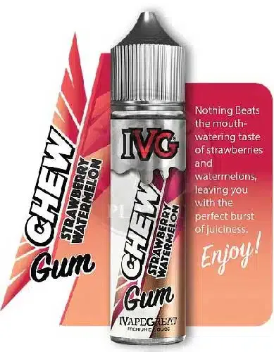 Chew Strawberry Watermelon by IVG 60ml, 3mg, 6mg