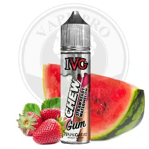 Chew Strawberry Watermelon by IVG 60ml, 3mg, 6mg