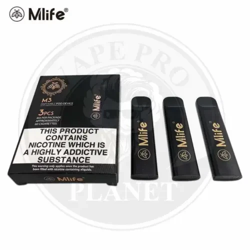 Mlife M3 Disposable Pod, 3Pcs/ Pack