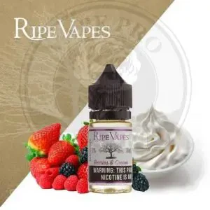 Berries And Cream Salt By Ripe vapes 30ml 30mg/50mg