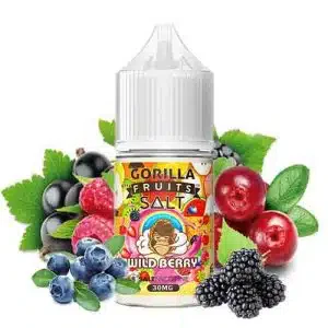 Gorilla Fruits Nic Salt - Wild Berry