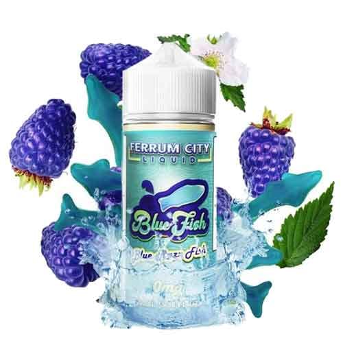Blue Razz Fish 120ml - Ferrum City