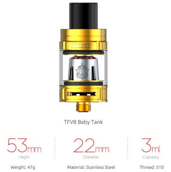 SMOK Priv V8 Kit tank