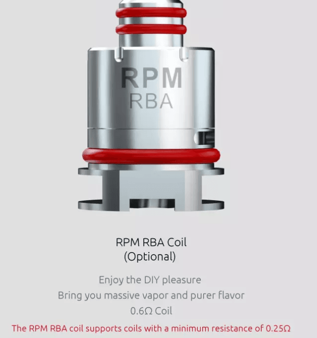 SMOK RPM RBA Coil abu dhabi