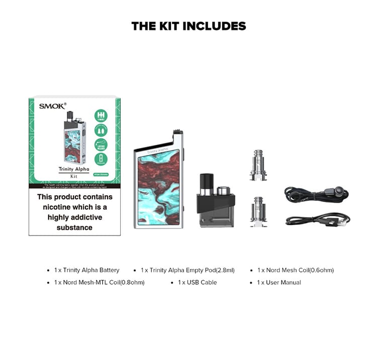 SMOK Trinity Alpha Pod System Kit