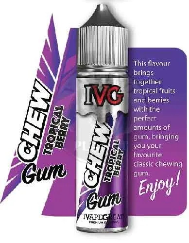 Chew Tropical Berry by IVG 60ml, 3mg 6mg