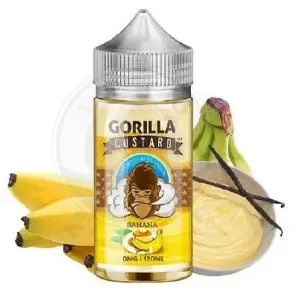 Gorilla Custard Banana By E&B, 100ml, 3mg