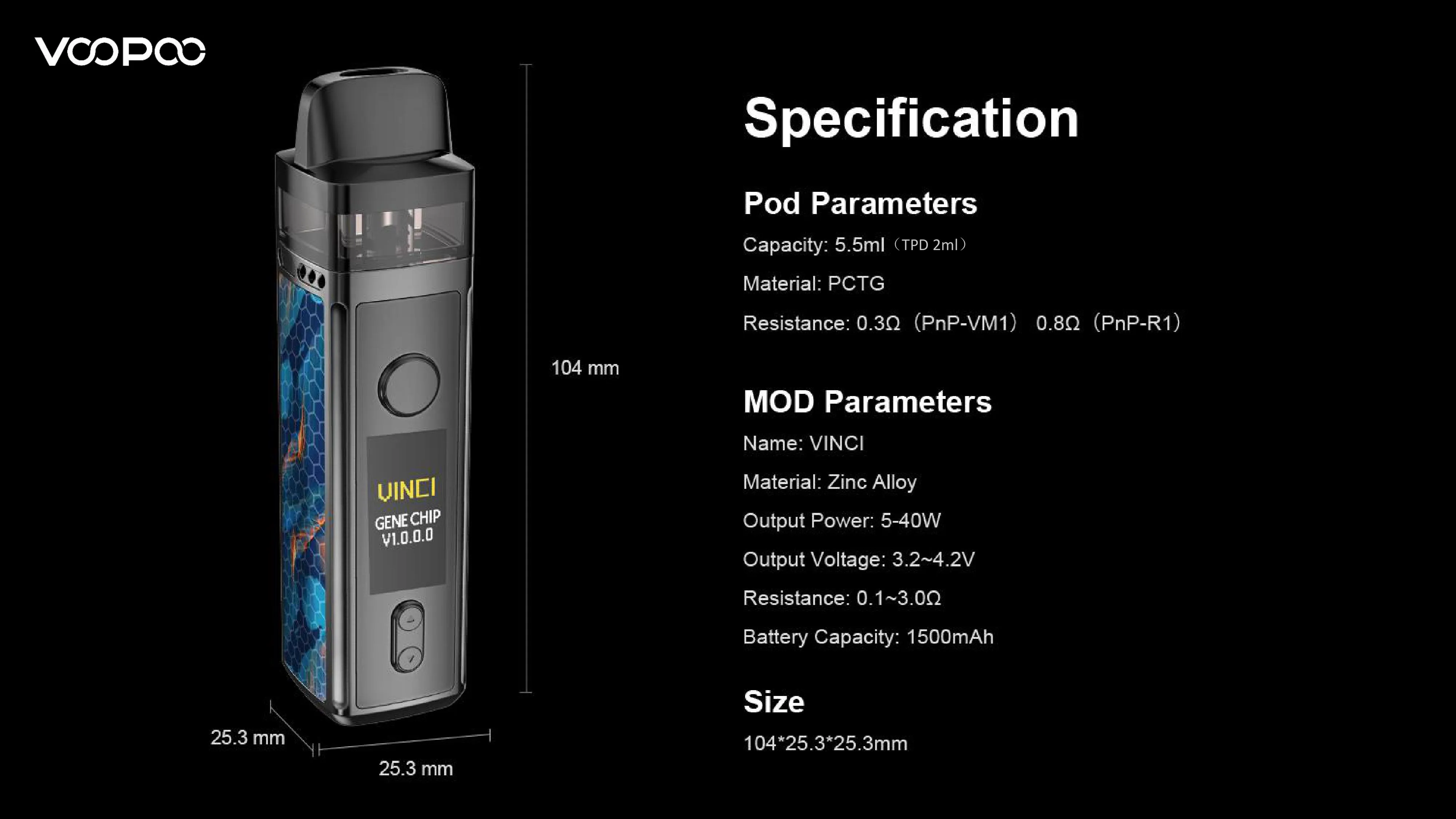 vinci-pod-kit vinci-pod-kit-40w