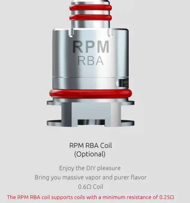 SMOK RPM RBA Coil abu dhabi
