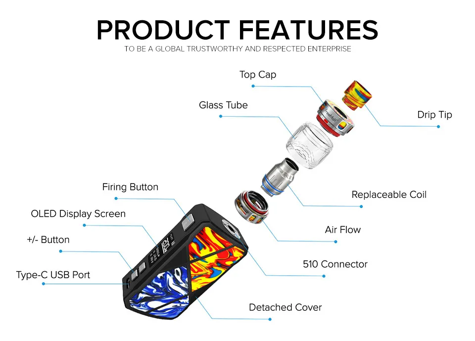 FreeMax Maxus 200w Kit Maxus 200w Kit