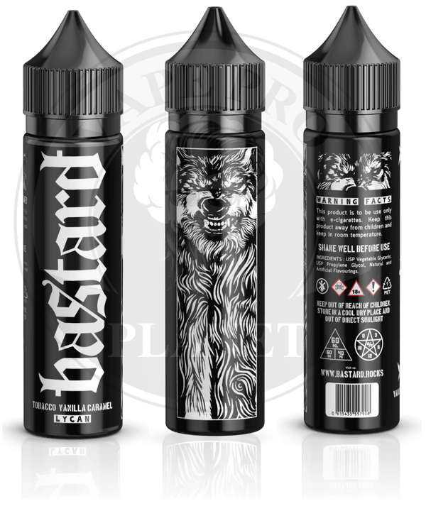 LYCAN Vanilla Caramel Tobacc By Bastard, 60ml, 3mg